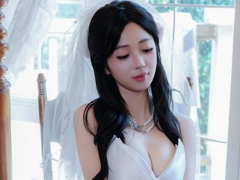 [XiuRen秀人网]No.10769_新人模特朱朱molly性感白色婚纱配白色丝袜秀凹凸身材诱惑写真54P