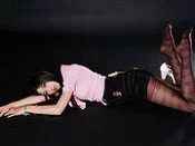 靓丽美女性感黑色丝袜写真30P