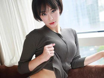 [HuaYan花の颜]Vol.035_清新嫩模艺蕾居家欧美风黑色内裤秀完美身材性感翘臀写真43P