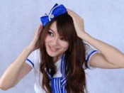 美女空姐的性感肉丝短裙写真22P