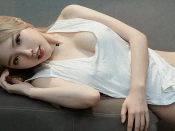 [HuaYang花漾]Vol.022_嫩模黄楽然情趣内衣配无内肉丝裤袜透视秀豪乳翘臀诱惑写真50P