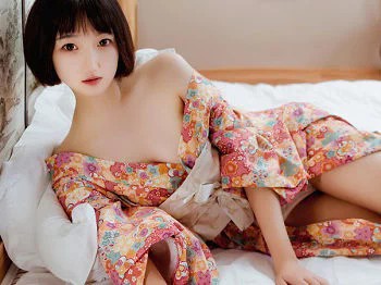 [GIRLT果团网]NO.132_嫩模稻田千花私房日系和服+蓝色连体泳装秀完美身材性感写真53P